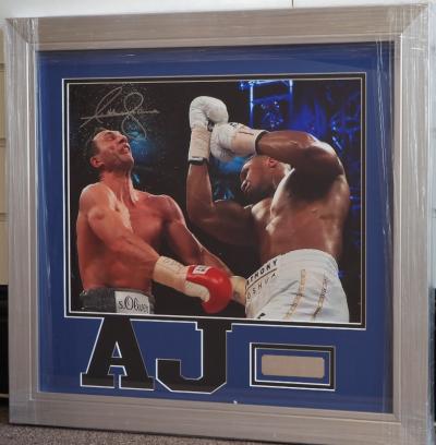 Anthony Joshua signed photo