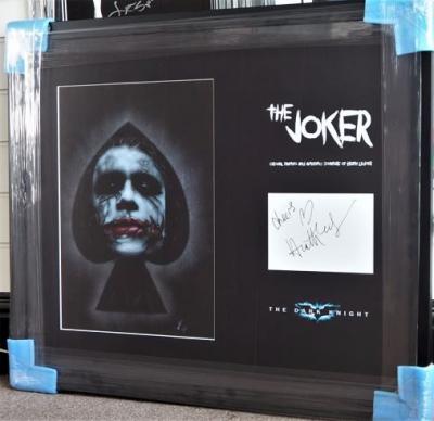 Scarce Heath Ledger signature