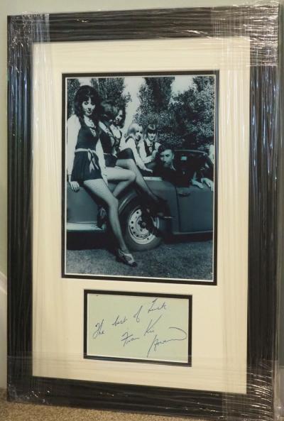 Frankie Howard autograph